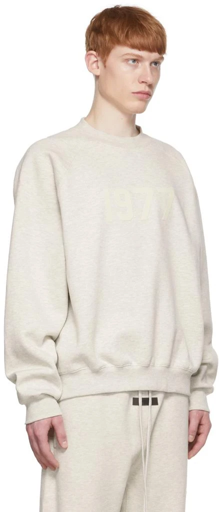 商品Essentials|Off-White Cotton Sweatshirt,价格¥650,第2张图片详细描述