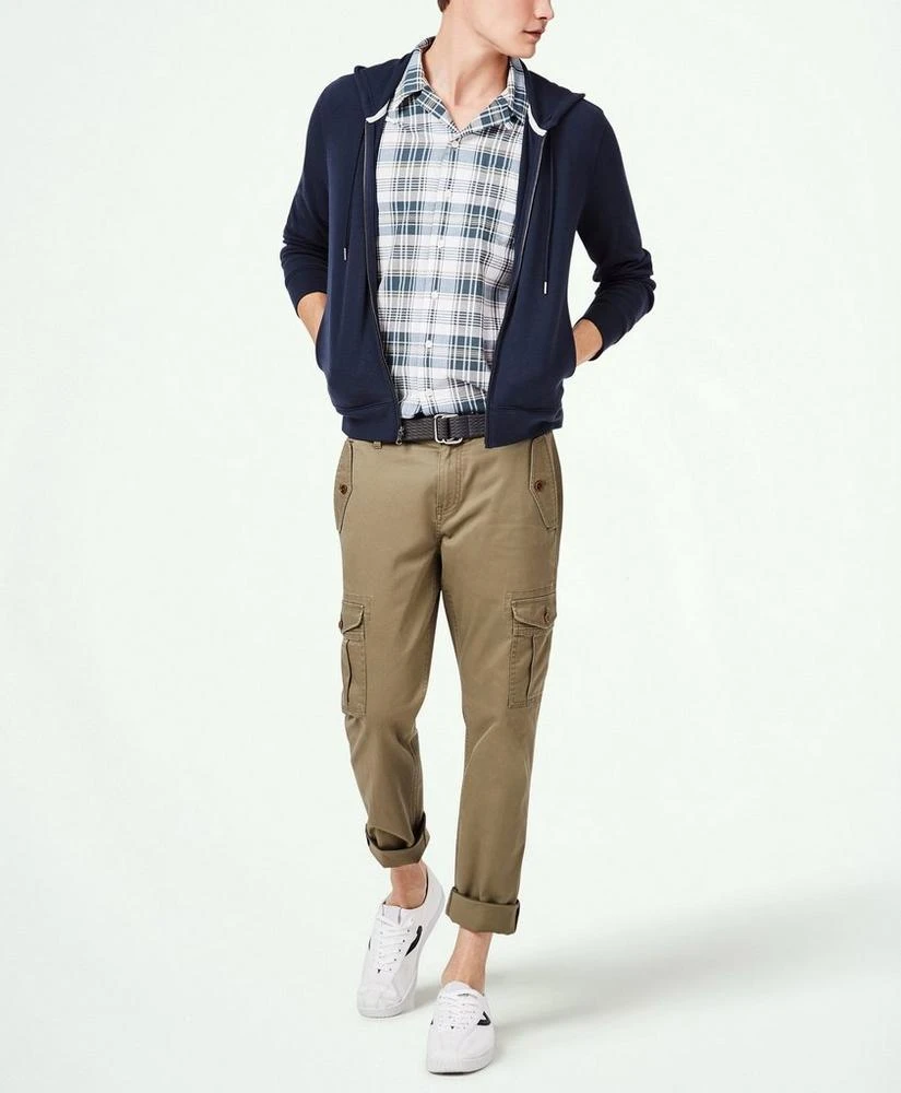 商品Brooks Brothers|男士水洗棉质工装裤 弹力舒适,价格¥1112,第3张图片详细描述