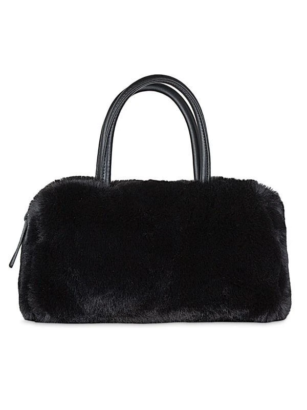 商品Luxe Faux Fur|Faux Fur Bowling Bag,价格¥447,第1张图片