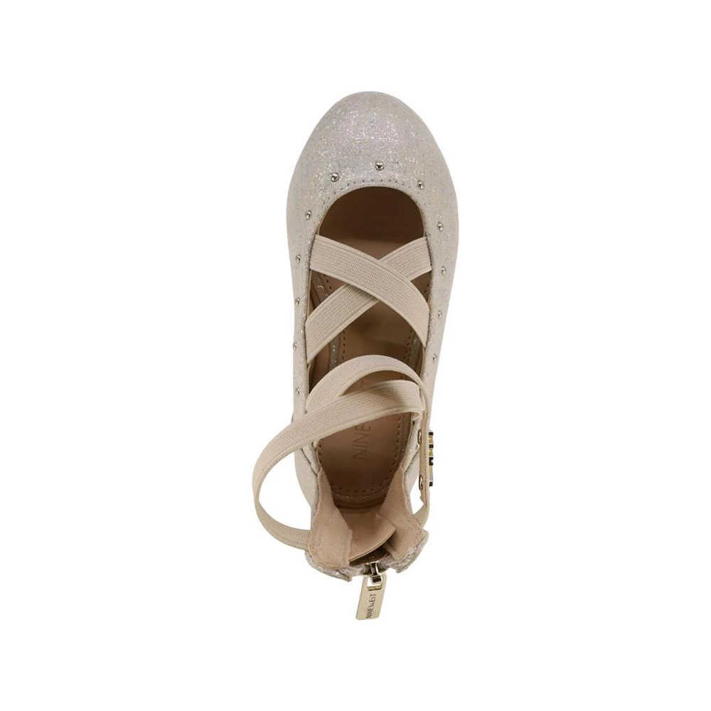 商品Nine West|Toddler Girls Bree Ballet Flat Shoes,价格¥171,第4张图片详细描述