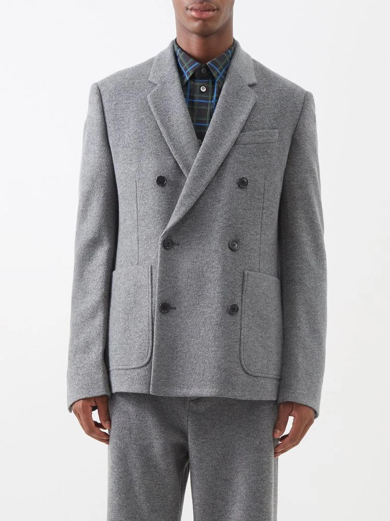 商品Loewe|Patch-pocket wool-blend suit jacket,价格¥10155,第1张图片