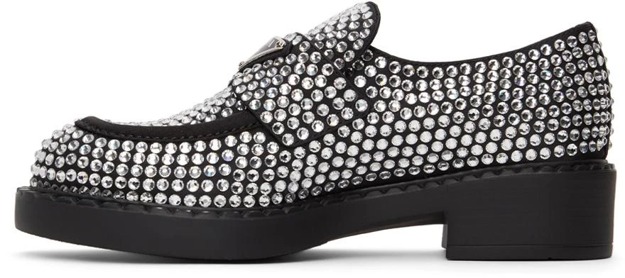 商品Prada|黑色 Crystal 乐福鞋,价格¥6518,第3张图片详细描述