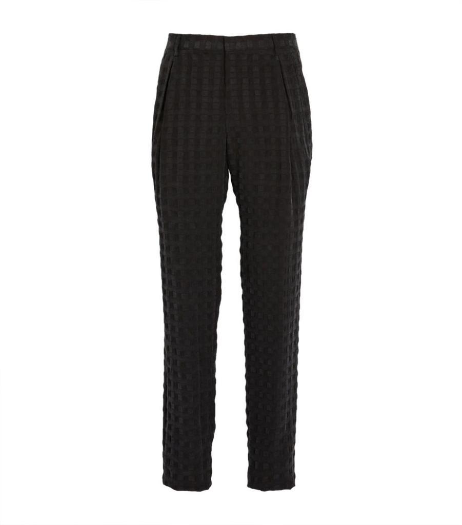 商品Giorgio Armani|Textured Trousers,价格¥7237,第1张图片