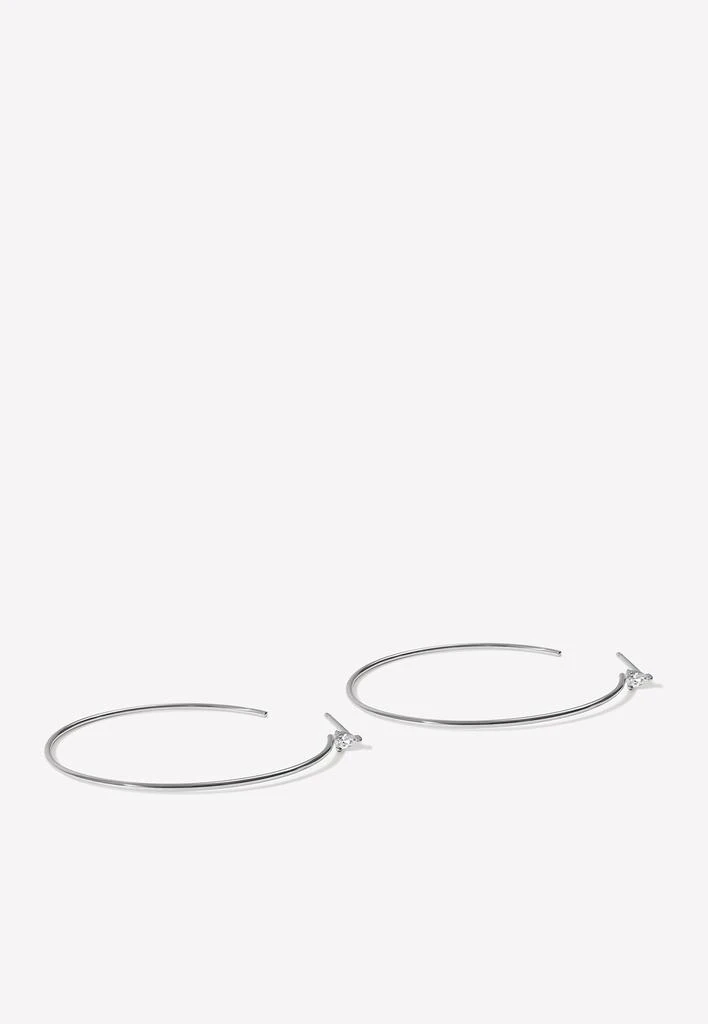 商品Adornmonde|Quinn Crystal Stud Hoop Earrings,价格¥4572,第2张图片详细描述