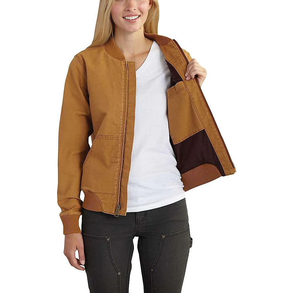 商品Carhartt|Women's Rugged Flex Relaxed Fit Canvas Jacket,价格¥345,第1张图片