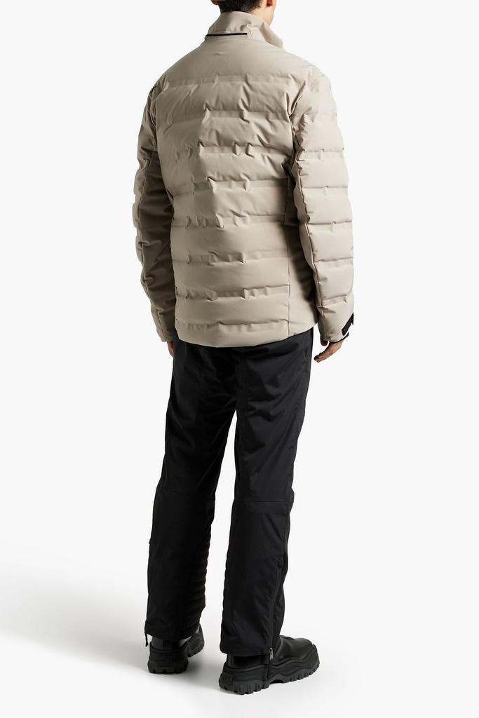 Quilted hooded down ski jacket商品第5张图片规格展示