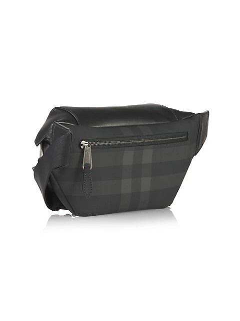 商品Burberry|Sonny Plaid Leather Belt Bag,价格¥7443,第4张图片详细描述