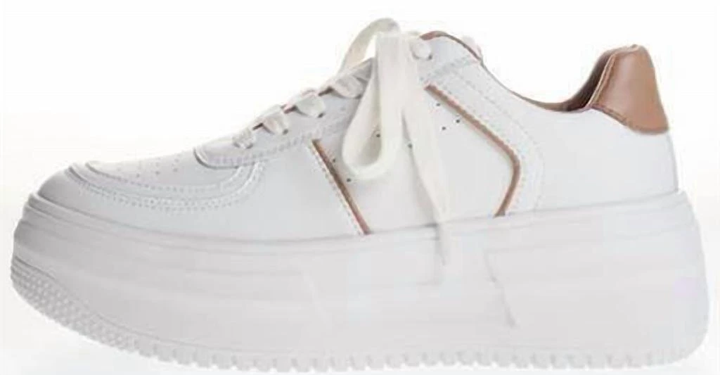 商品Steve Madden|Perrin Sneaker In White,价格¥419,第1张图片
