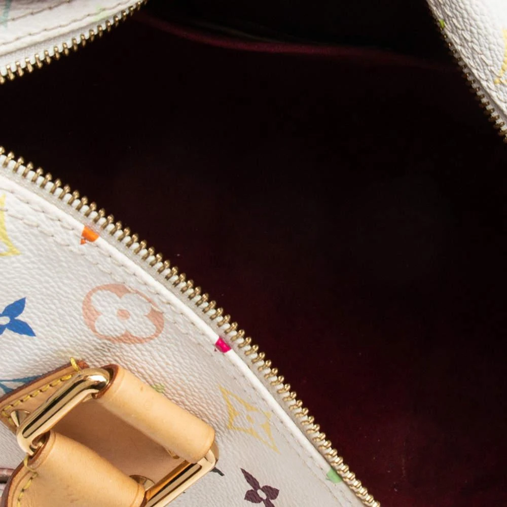 Louis Vuitton White Monogram Multicolore Canvas Speedy 30 Bag 商品