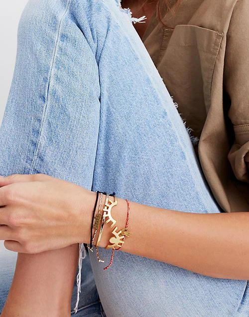 商品Madewell|Looker Hinge Cuff Bracelet,价格¥157,第2张图片详细描述
