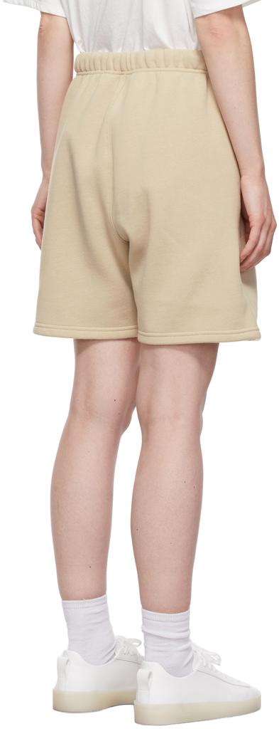  Essentials驼色抓绒运动短裤商品第3张图片规格展示