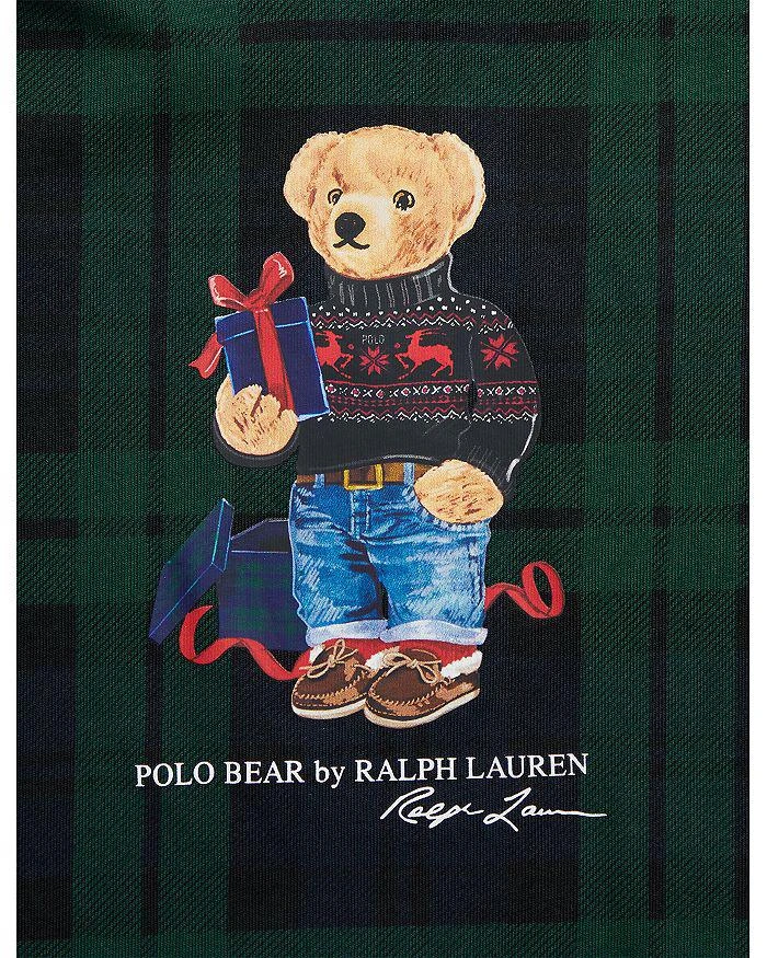 商品Ralph Lauren|Boys' Polo Bear Graphic Plaid Tee & Fleece Pants Set - Baby,价格¥565,第3张图片详细描述