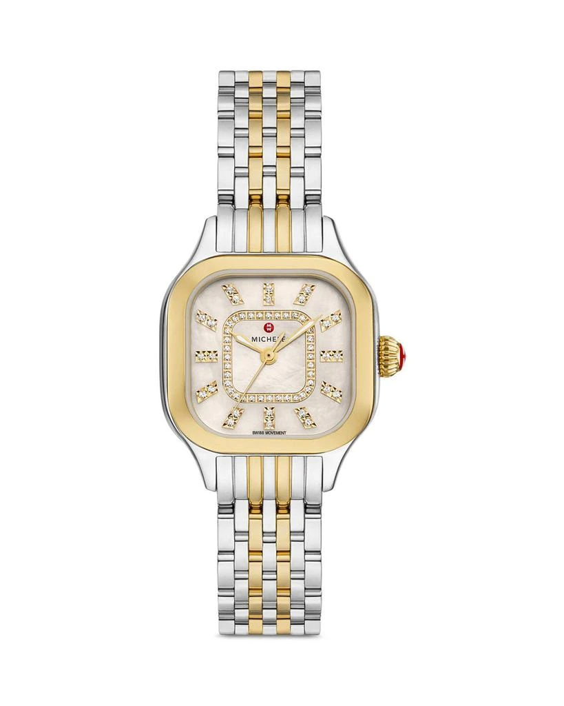 商品Michele|Meggie Diamond Two-Tone Watch, 29mm,价格¥11971,第1张图片