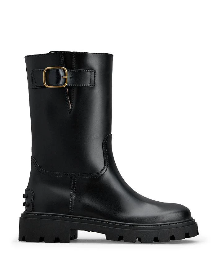 商品Tod's|Women's Pull On Buckled Moto Boots,价格¥9910,第2张图片详细描述