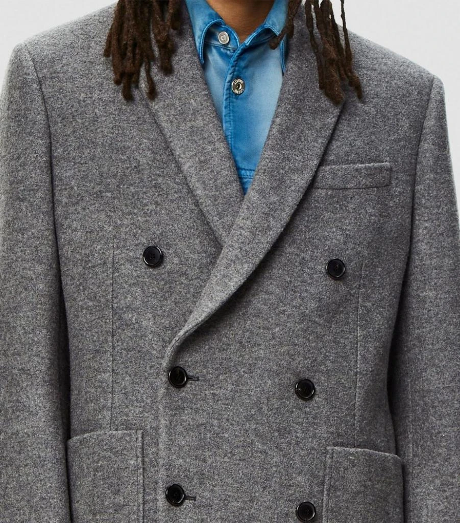 商品Loewe|Wool Double-Breasted Pea Coat,价格¥13199,第5张图片详细描述