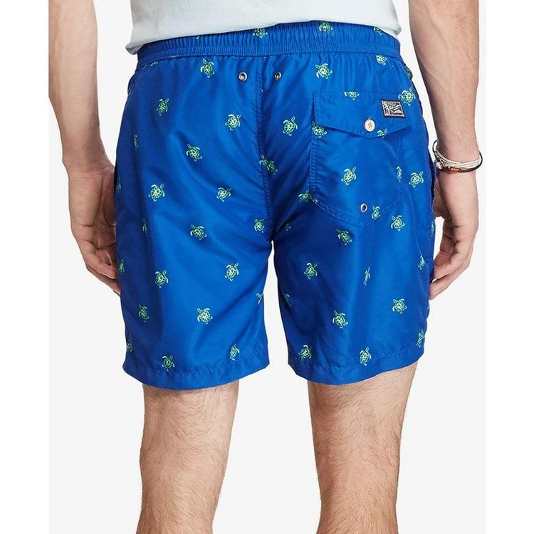 商品Ralph Lauren|Men's 5¾" Printed Critter Swim Trunks,价格¥194,第3张图片详细描述