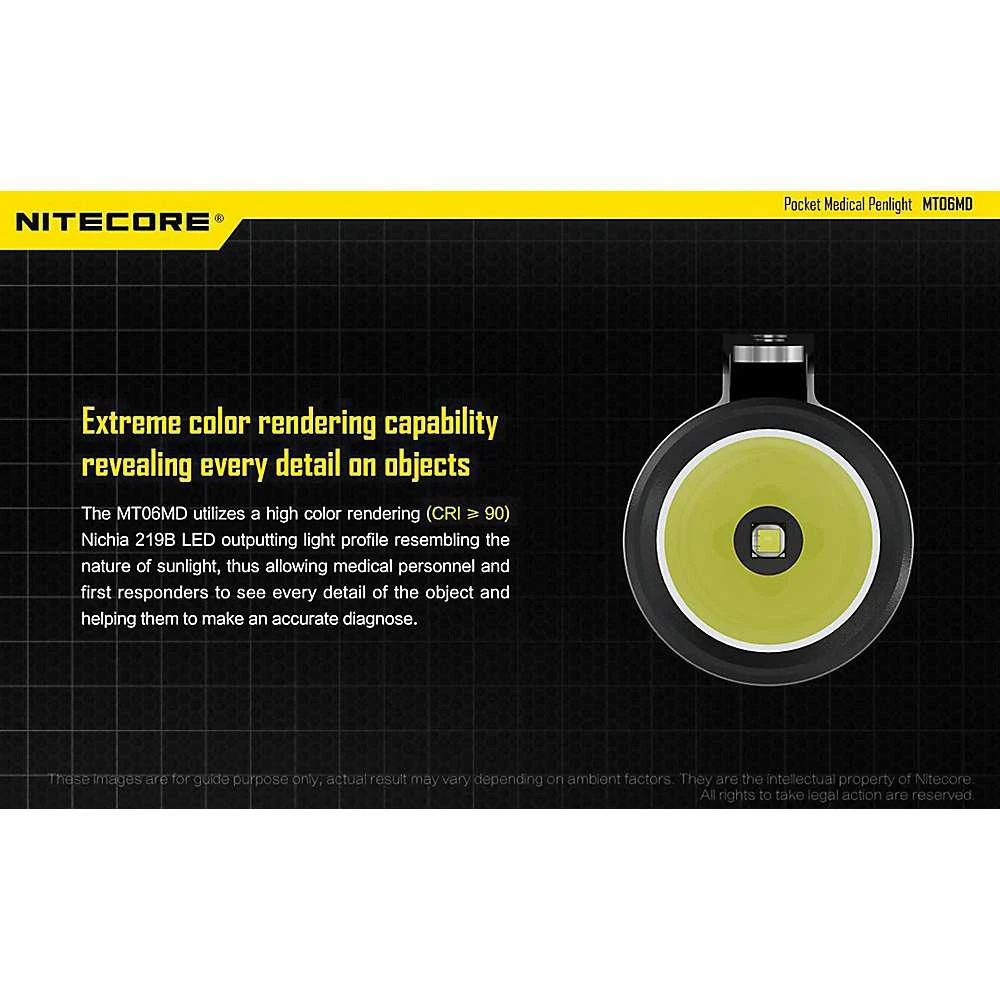 商品NITECORE|NITECORE MT06MD 180 Lumen Nichia 219B 2xAAA LED Penlight - MT06 Upgrade,价格¥264,第5张图片详细描述