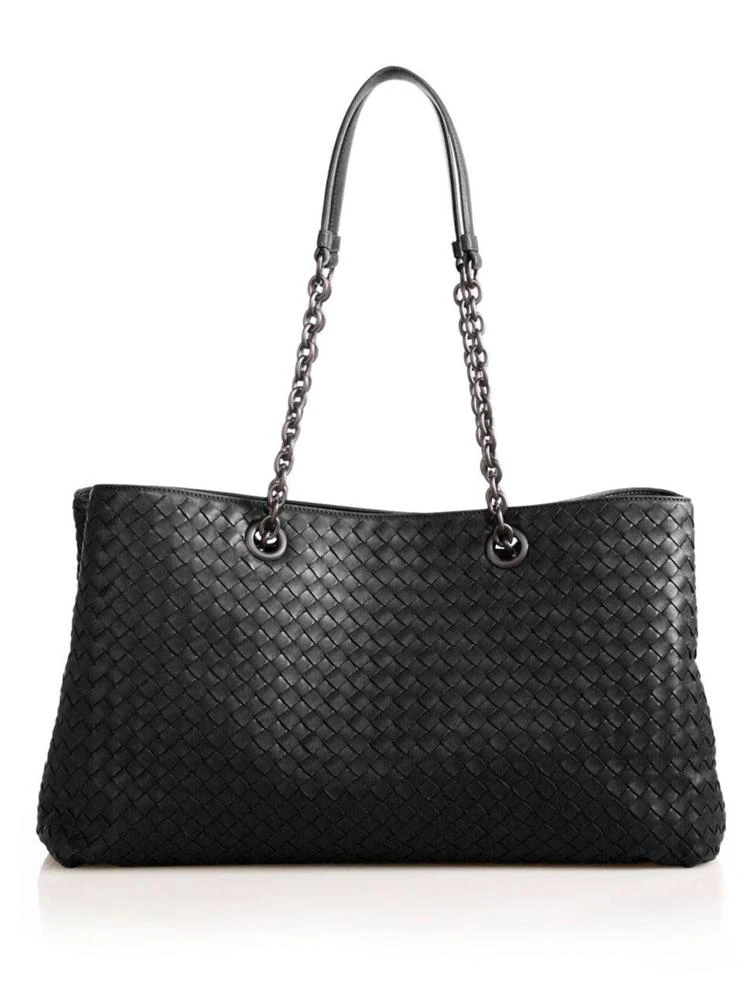 商品Bottega Veneta|Intrecciato Leather Top-Handle Bag,价格¥27351,第1张图片