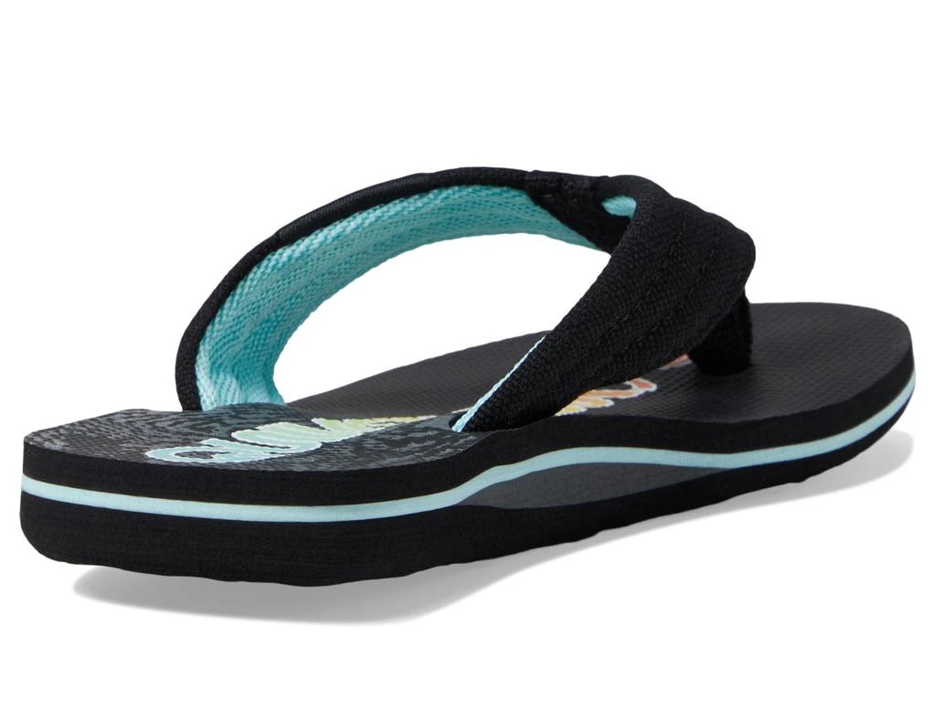 商品Quiksilver|Quiksilver Kids Molokai Layback II Flip Flops (Toddler/Little Kid/Big Kid),价格¥157,第5张图片详细描述