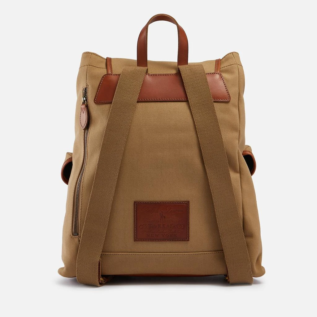 商品Ralph Lauren|Polo Ralph Lauren Leather-Trimmed Canvas Backpack,价格¥2526,第3张图片详细描述