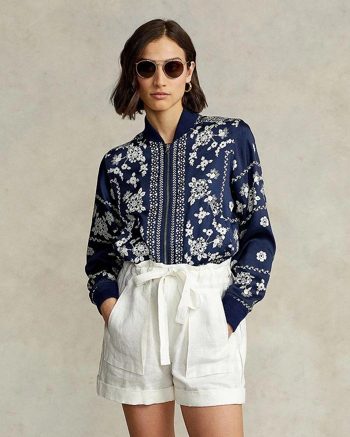 商品Ralph Lauren|Printed Bomber Jacket,价格¥1773,第2张图片详细描述