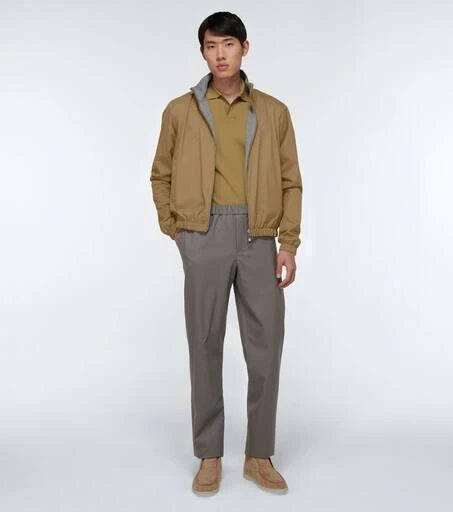 商品Loro Piana|Windmate®飞行员夹克,价格¥24013,第2张图片详细描述