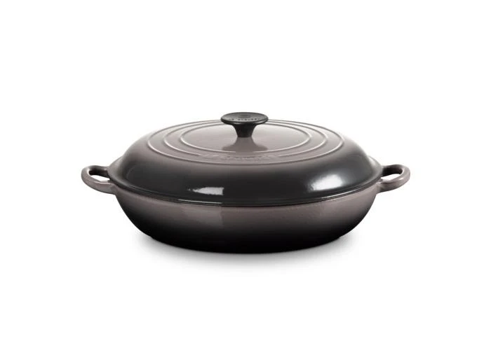 商品Le Creuset|Faitout campagnard 30cm en fonte émaillée flint,价格¥2189,第1张图片
