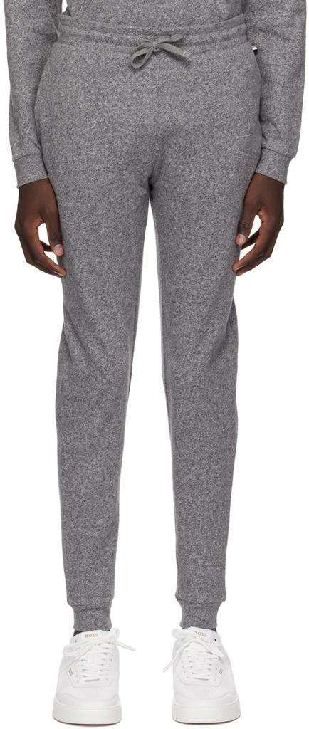 商品Hugo Boss|Gray Two-Pocket Sweatpants,价格¥1068,第1张图片