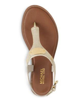 商品Michael Kors|MK Plate Thong Sandals,价格¥359,第3张图片详细描述