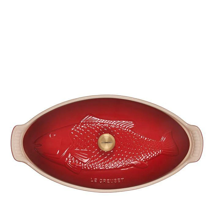 商品Le Creuset|Oval Stoneware Fish Baker,价格¥655,第3张图片详细描述