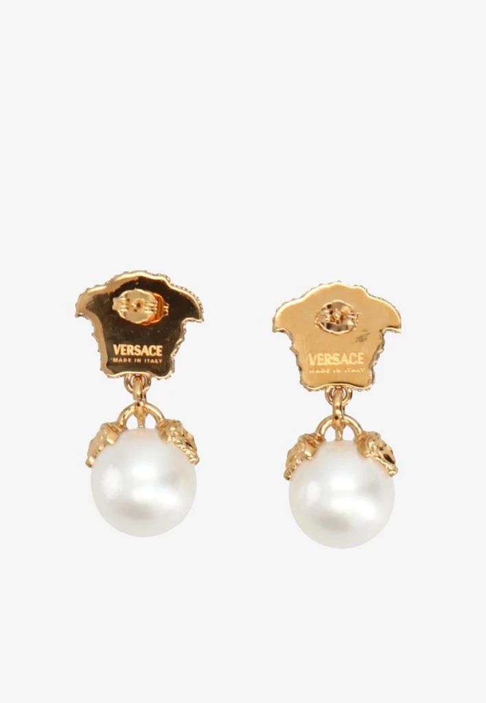 商品Versace|Crystal-Embellished Medusa Earrings,价格¥6919,第3张图片详细描述