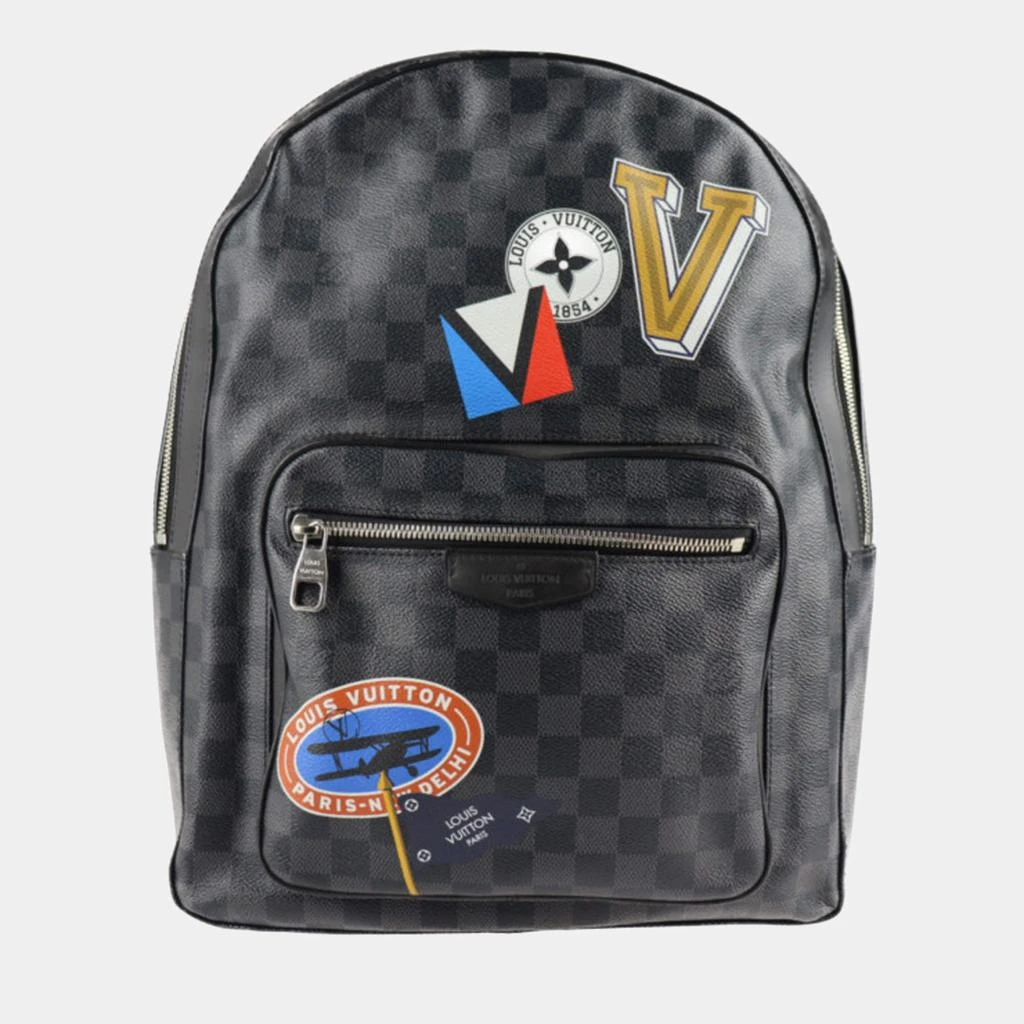 商品[二手商品] Louis Vuitton|Louis Vuitton Black Monogram Canvas Josh Backpack,价格¥14752,第1张图片