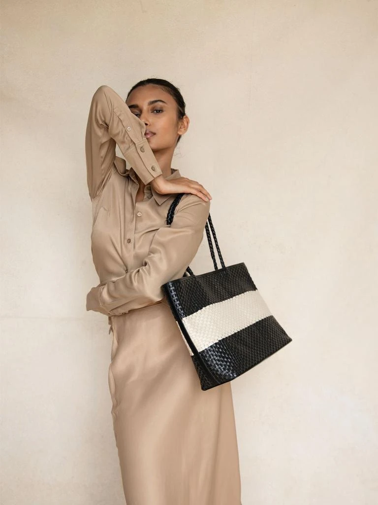 商品Bembien|Lucie Leather Tote Bag,价格¥1327,第2张图片详细描述