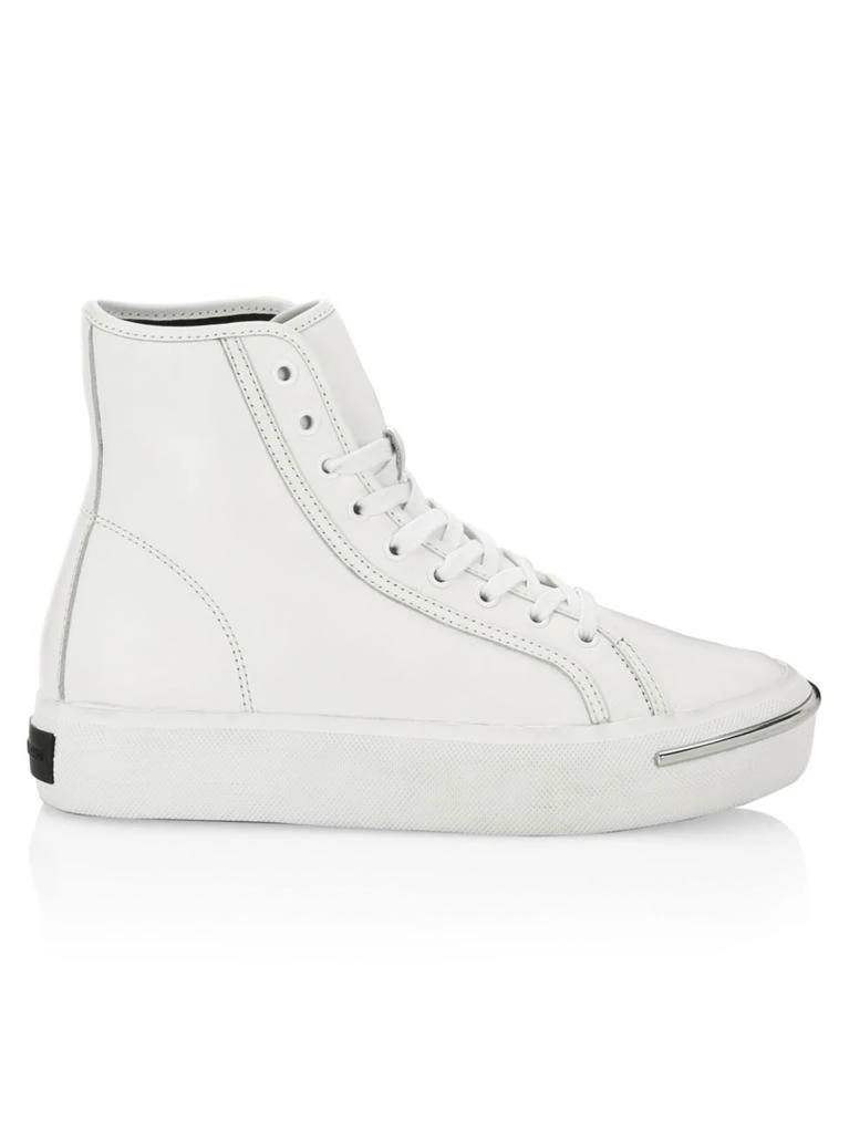 商品Alexander Wang|Alexander Wang - Pia Leather Chunky Sneakers,价格¥1190,第1张图片