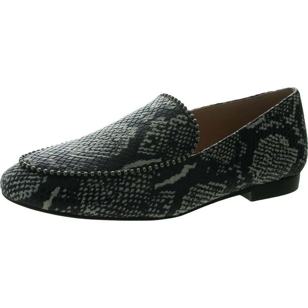 商品Coach|Coach Womens Harper Bead Leather Snake Print Smoking Loafers,价格¥205,第1张图片