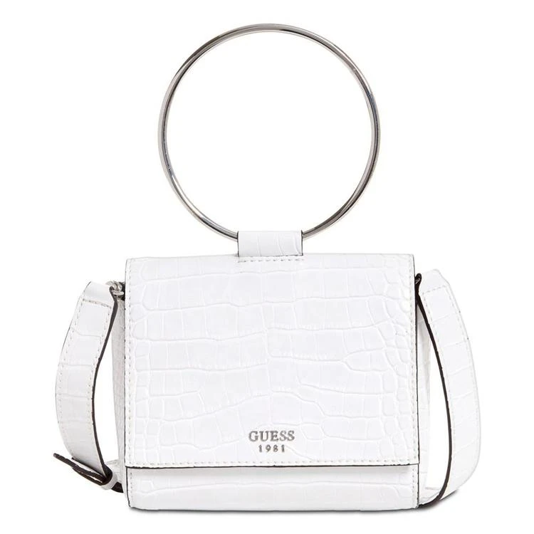 商品GUESS|Keaton Flap Top Handle Shoulder Bag,价格¥302,第1张图片