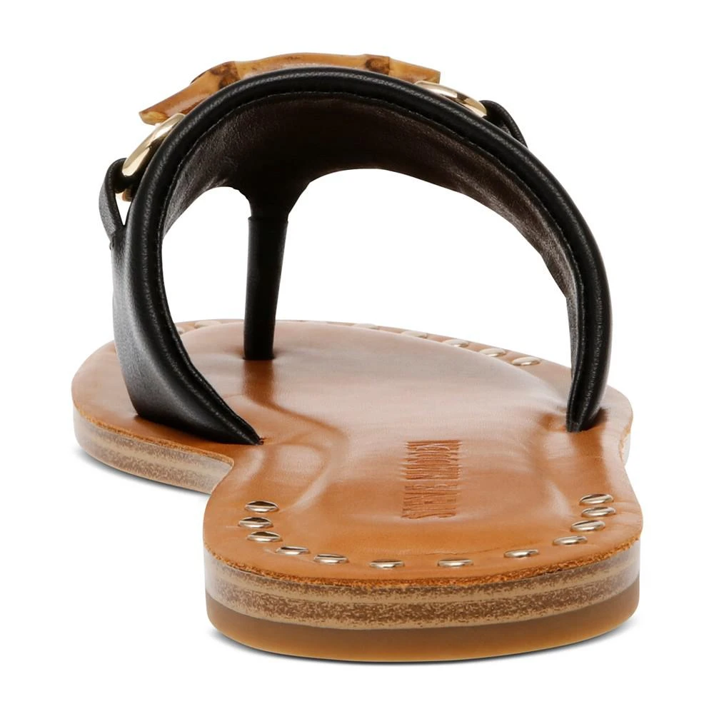 商品Steve Madden|Women's Rebecka Hooded Thong Slide Sandals,价格¥662,第3张图片详细描述
