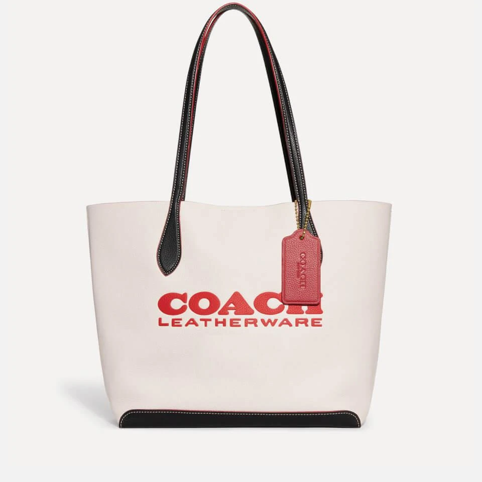 商品Coach|Coach Kia Leather Tote Bag,价格¥1242,第1张图片