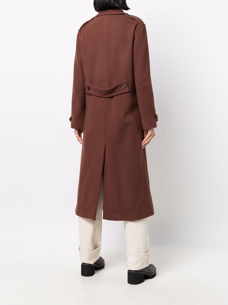 商品ALYSI|ALYSI - Wool Double Breasted Coat,价格¥4039,第4张图片详细描述