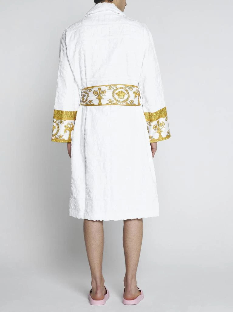 商品Versace|Versace I Love Baroque Cotton Bathrobe,价格¥3291,第4张图片详细描述
