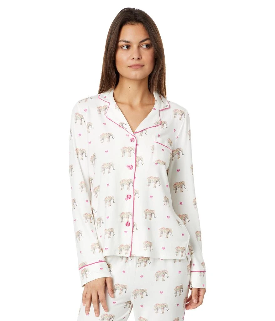 商品P.J. Salvage|Love You a Ton Elephant PJ Set,价格¥801,第2张图片详细描述