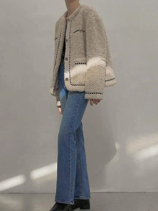 商品NAIN|Tweed Boucle Jacket,价格¥665,第2张图片详细描述