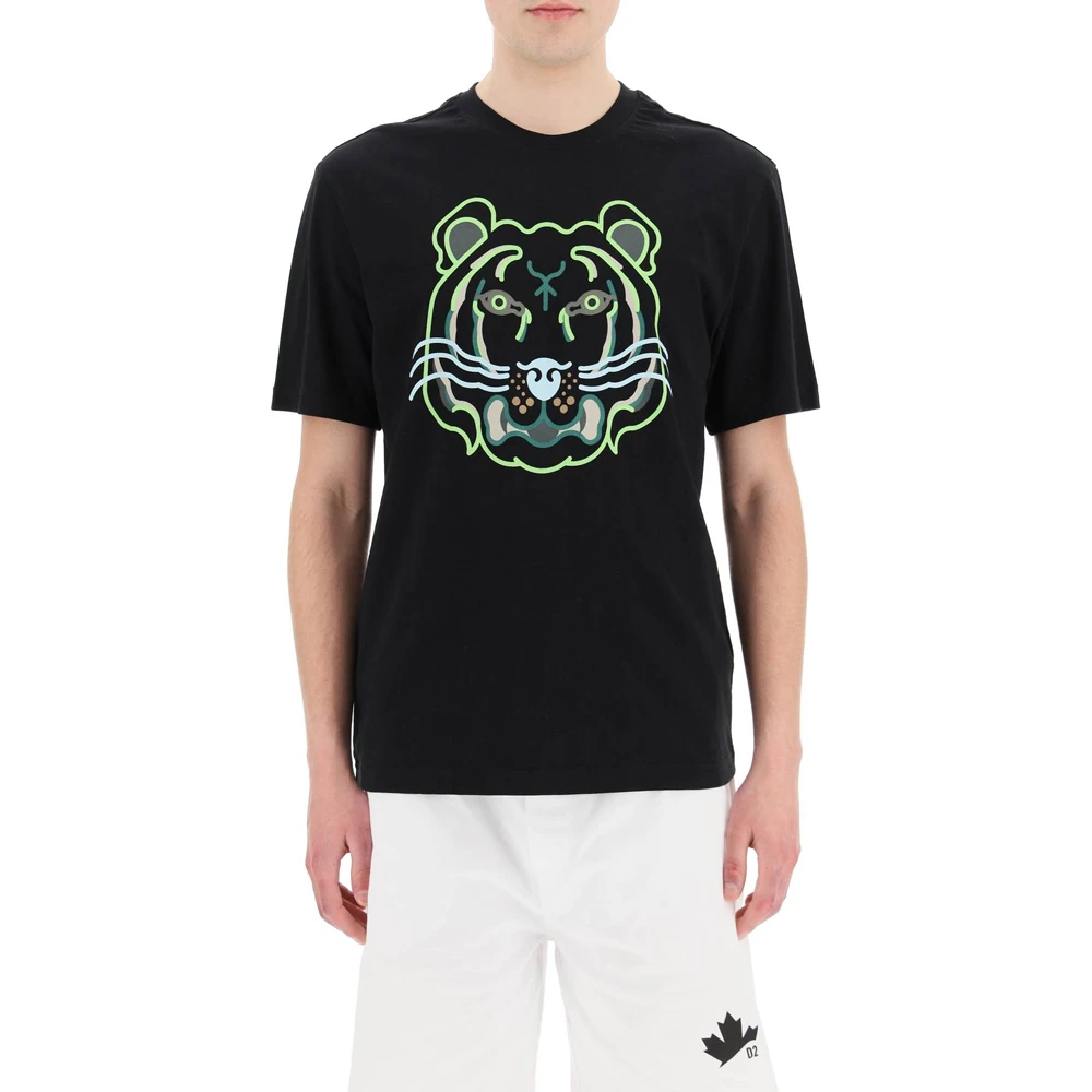 KENZO 男印花男士T恤 FC55TS2094SA-99 商品