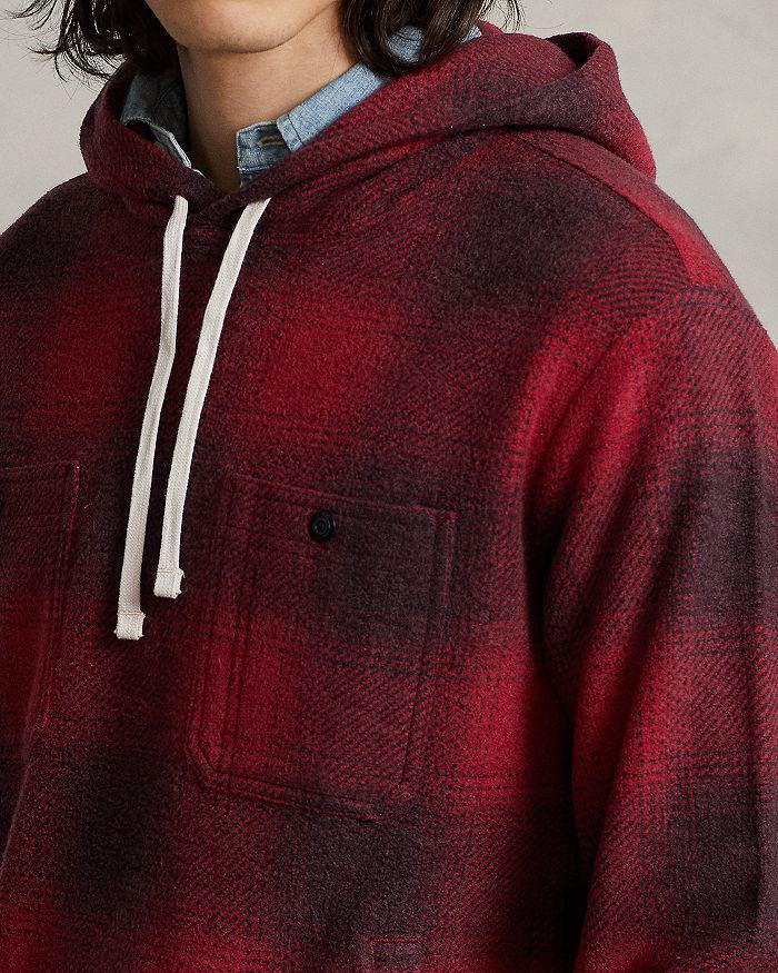 商品Ralph Lauren|Plaid Brushed-Back Fleece Hoodie,价格¥1732,第6张图片详细描述