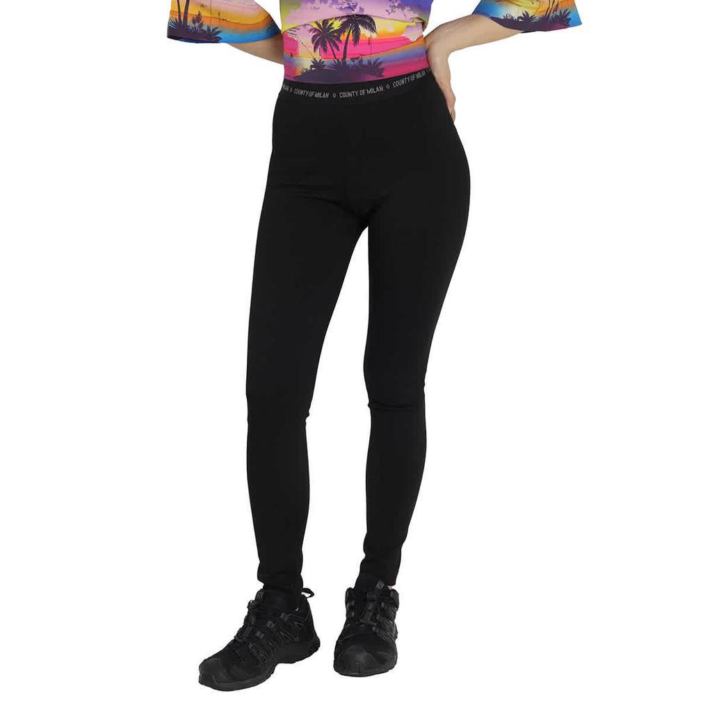 商品Marcelo Burlon|County Of Milan Waistband Logo Leggings,价格¥734,第1张图片