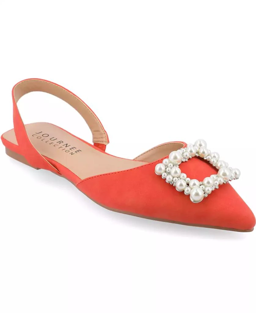 Women's Hannae Embellished Slingback Flats 商品