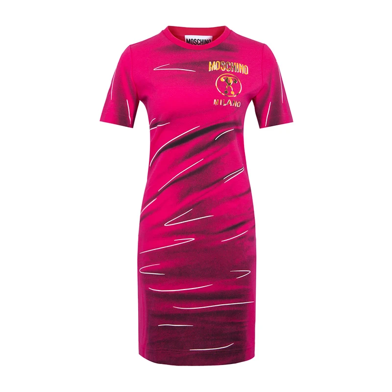 商品[国内直发] Moschino|MOSCHINO 玫红色女士连衣裙 EA0406-5526-1216,价格¥1034,第1张图片