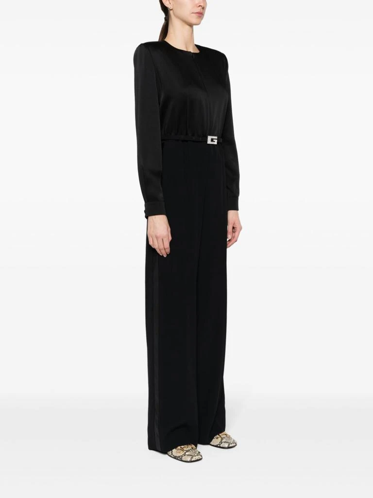 商品Gucci|GUCCI - Belted Long Jumpsuit,价格¥34711,第3张图片详细描述