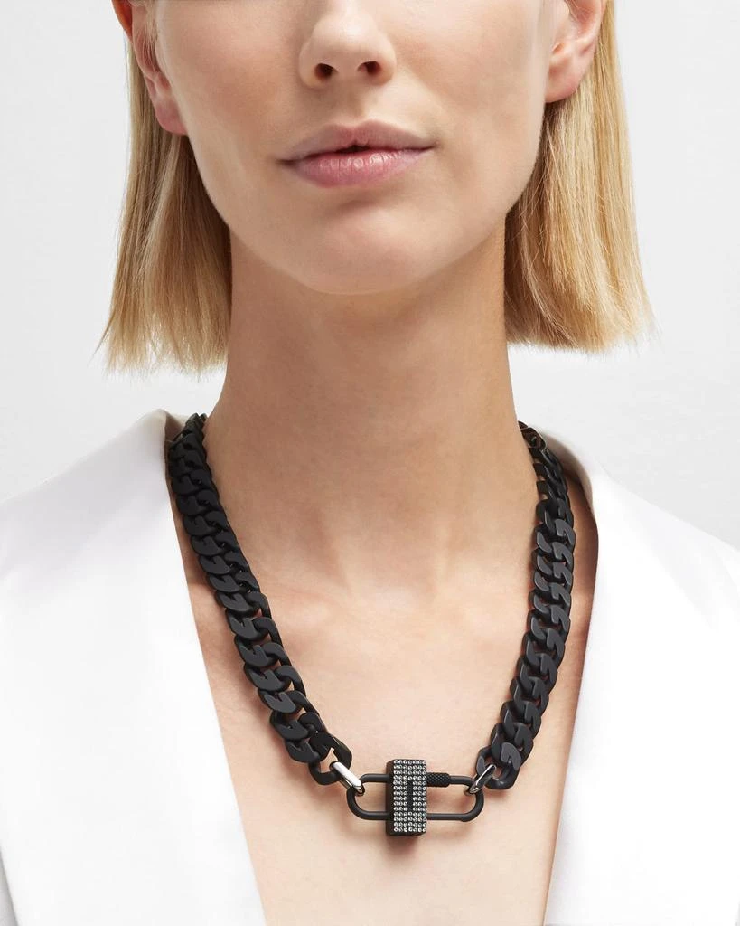 商品Givenchy|G-Chain Necklace with Crystals,价格¥13854,第2张图片详细描述