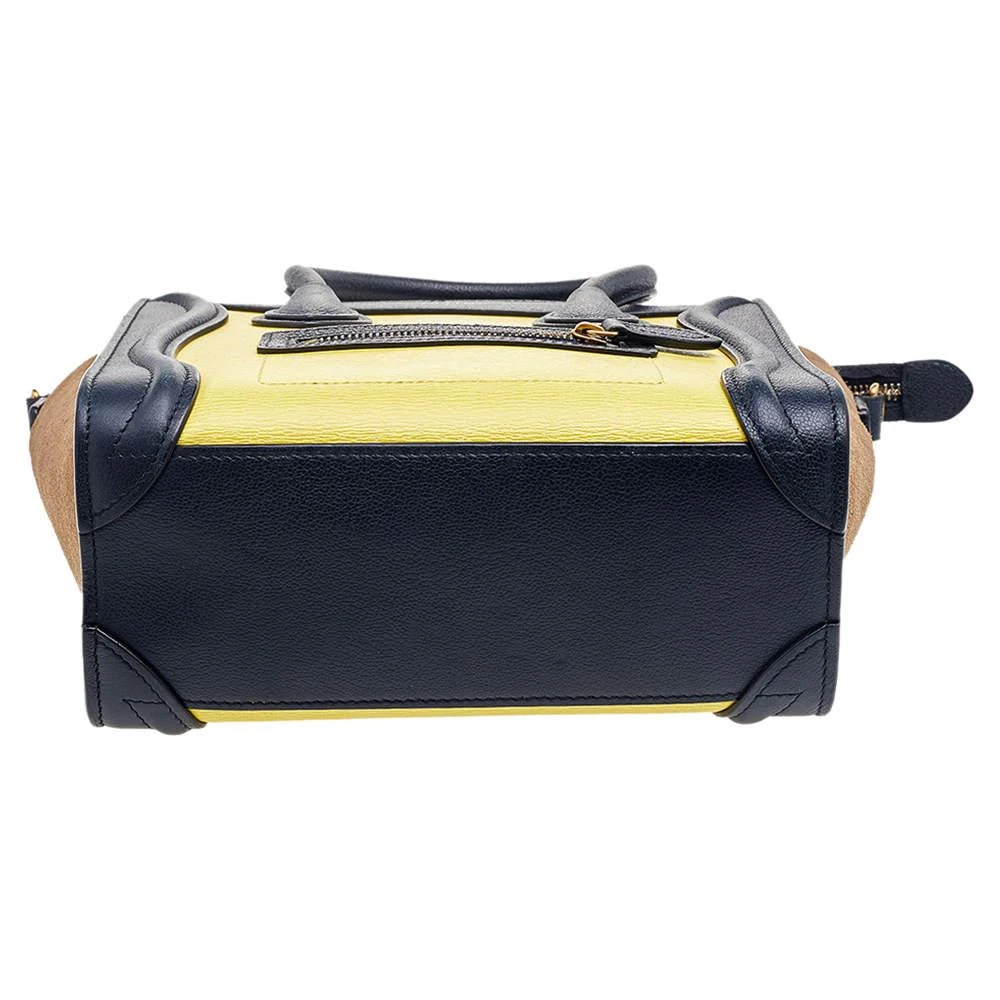 Céline Tri Color Leather Nano Luggage Tote 商品